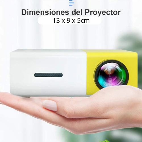 Mini Proyector Portátil LED HDMI USB AV YG300®